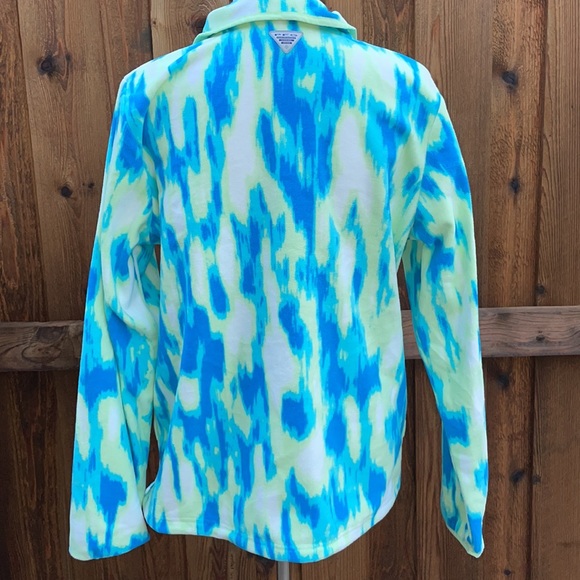 NWT Columbia PFG Super Tidal Fleece 1/4 zip Pullover Women’s size medium - Picture 3 of 3